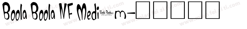 Boola Boola NF Medium字体转换